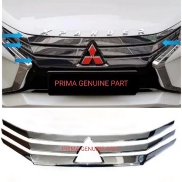 Jual Cuci Gudang Lis List Garnis Cover Grill Depan Chrome Mitsubishi