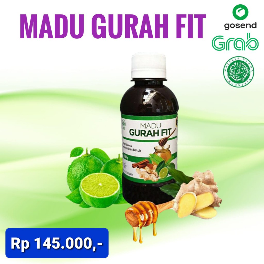 Jual MADU GURAH FIT GURAHFIT Untuk Atasi Gangguan Pernapasan Shopee