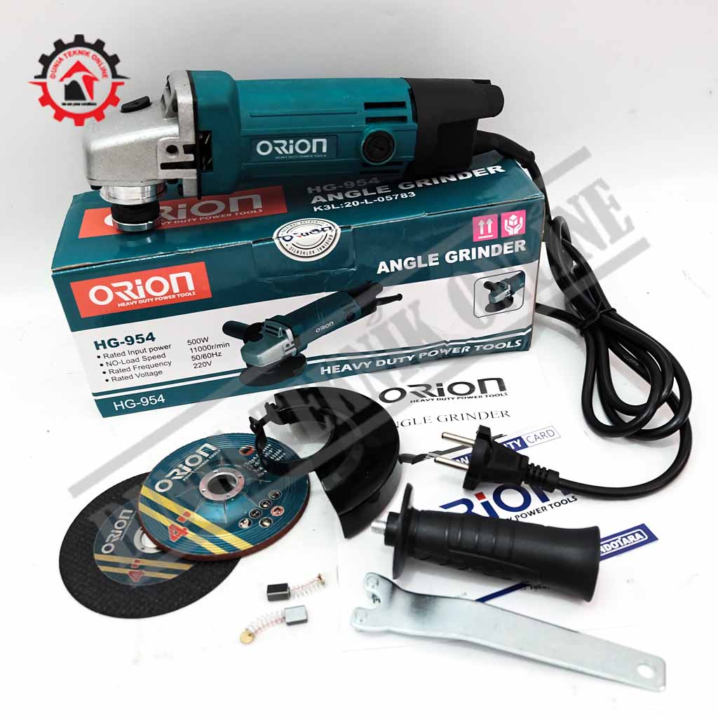 Jual Mesin Gerinda Tangan Listrik Angle Grinder Set Shopee Indonesia