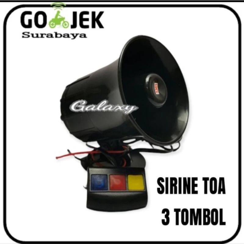 Jual Toa Sirine 3 Tombol Suara Shopee Indonesia