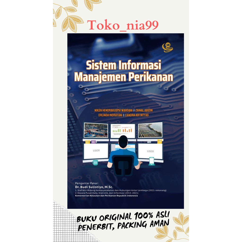 Jual BUKU ORIGINAL Sistem Informasi Manajemen Perikanan PRODUK ORI UB