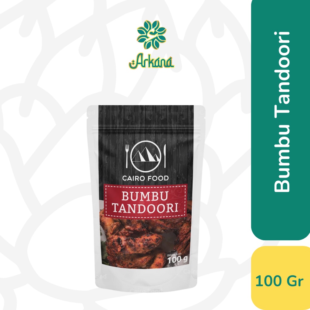 Jual Bumbu Bubuk Instan Tandoori Tandori Masala Original Cairo Food