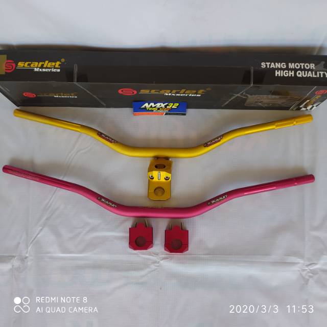 Jual Stang Fatbar Klx Crf Ts Gtx Gasstrack Trail Motocross Japstyle