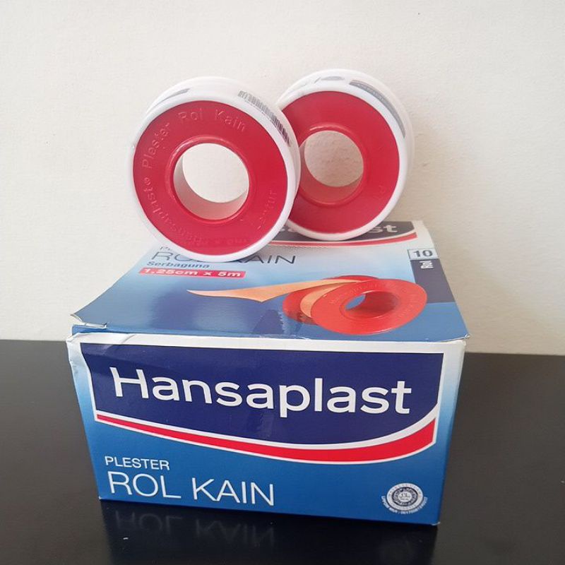 Jual Hansaplast Plester Rol Kain 1 25 Cm X 5 Cm Per Pcs Shopee Indonesia