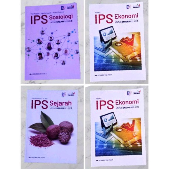 Jual Buku Ips Ekonomi Ips Sejarah Ips Sosiologi Ips Geografi Untuk Sma