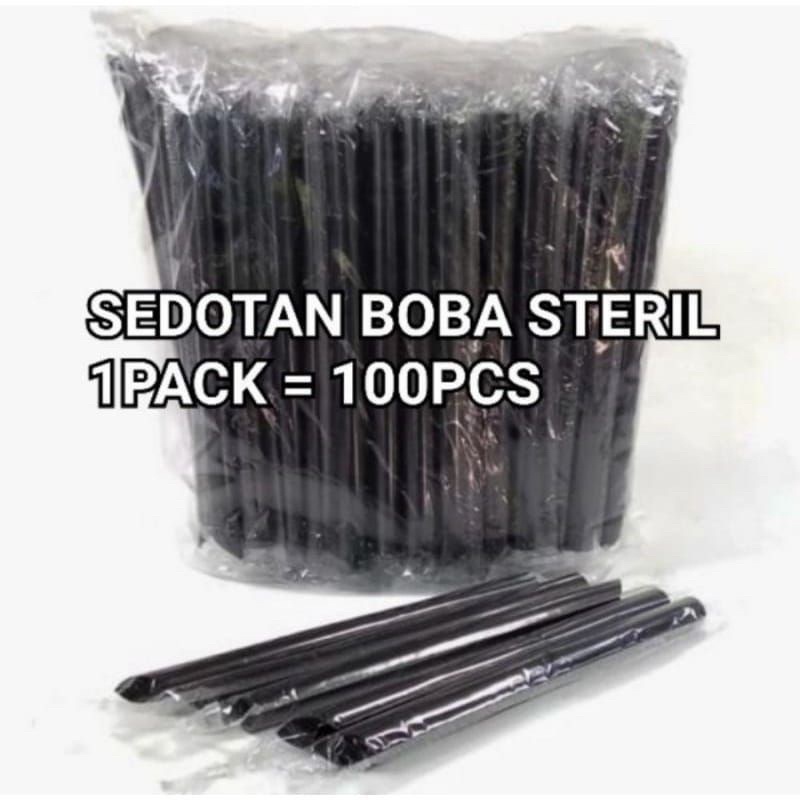 Jual Sedotan Boba Steril Sedotan Bubble Plastik Mm Sedotan Steril