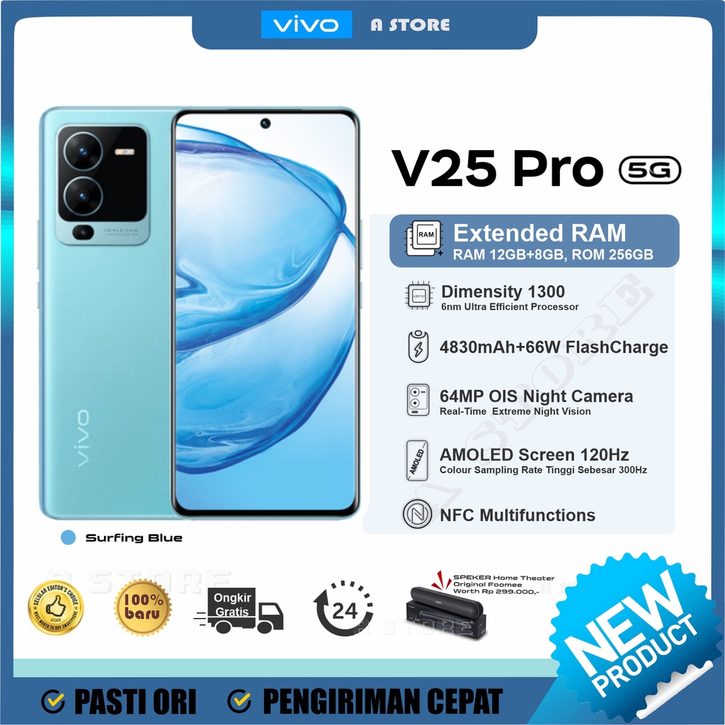 Jual Vivo V Pro G Gb Gb Ram Gb Rom Nfc Mp Ois Night Camera