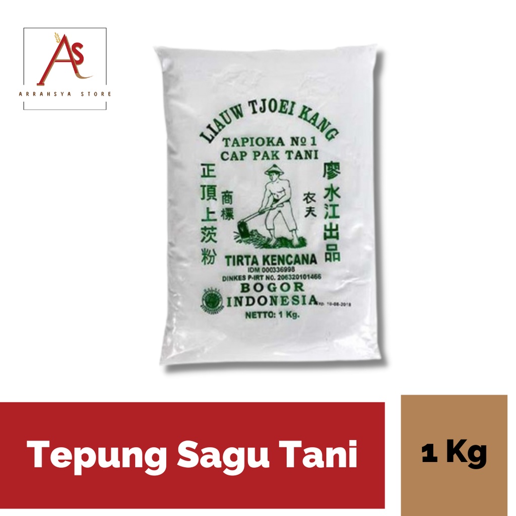 Jual Tepung Sagu Tani Cap Pak Tani 1 Kg Shopee Indonesia