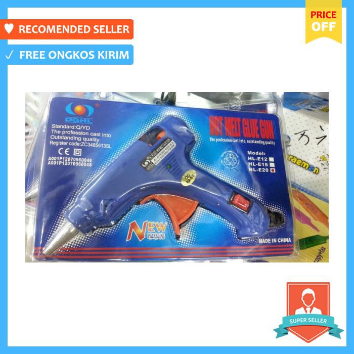 Jual Pistol Lem Tembak Kecil Hot Melt Glue Gun Dghl Office