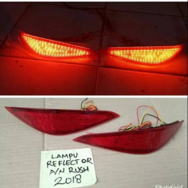 Jual Lampu Refelktor Bumper Belakang All New Rush Atau Terios Shopee