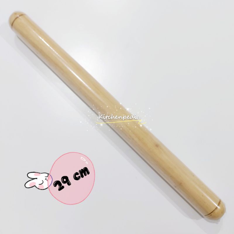 Jual Rolling Pin Kue Gulung Gilingan Adonan 29 Cm Rollpin Kayu Roll Pin