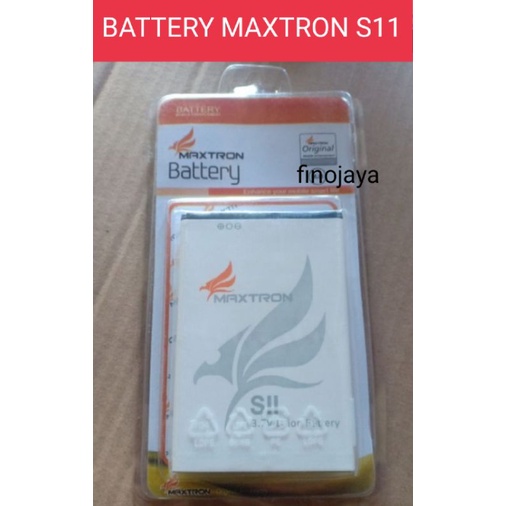 Jual Baterai Maxtron S11 Battry Batre Batry Maxtron S11 S 11 Original