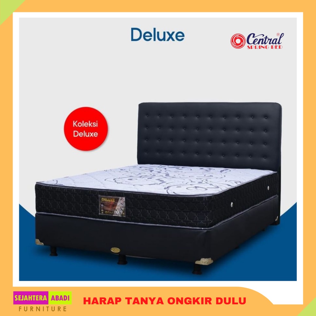 Jual Central Springbed Kasur Mattras New Deluxe Spring Bed Matras Busa