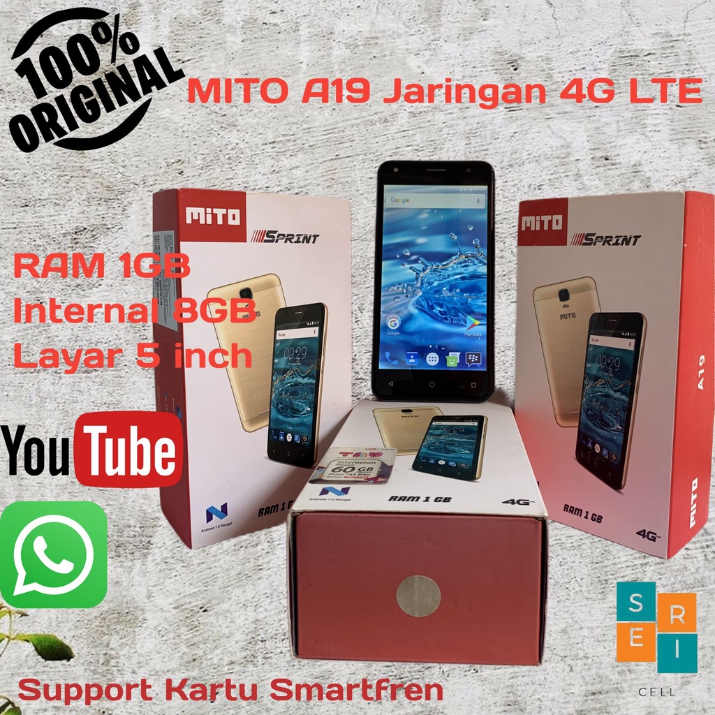 Jual Hp Mito Android A Jaringan G Promo Cuci Gudang Murah Meriah Ram