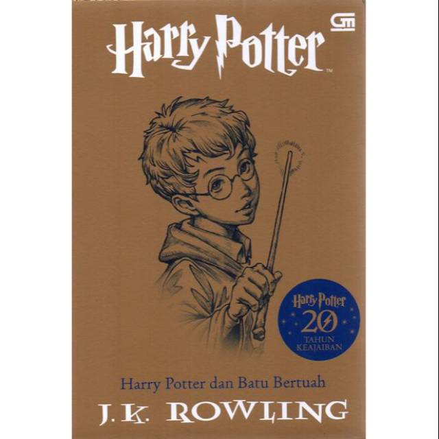 Jual Harry Potter Dan Batu Bertuah By JK Rowling Edisi 20 Tahun