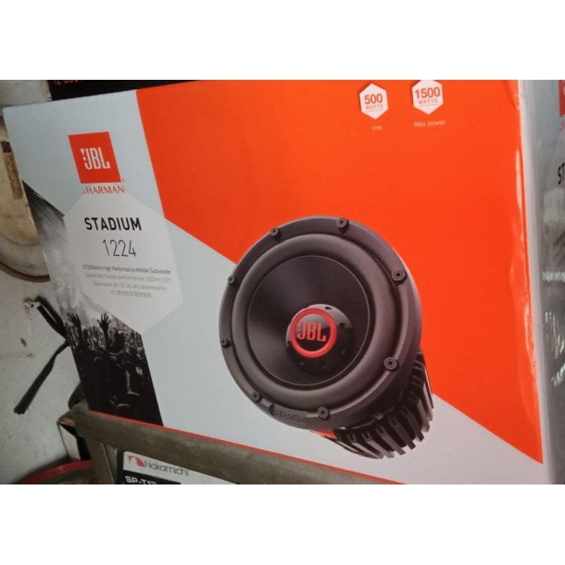 Jual Subwoofer JBL 12 STADIUM 1224 ORIGINAL 1500Watt Shopee Indonesia