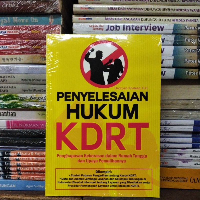 Jual Penyelesaian Hukum KDRT Penghapusan Kekerasan Dalam Rumah Tangga