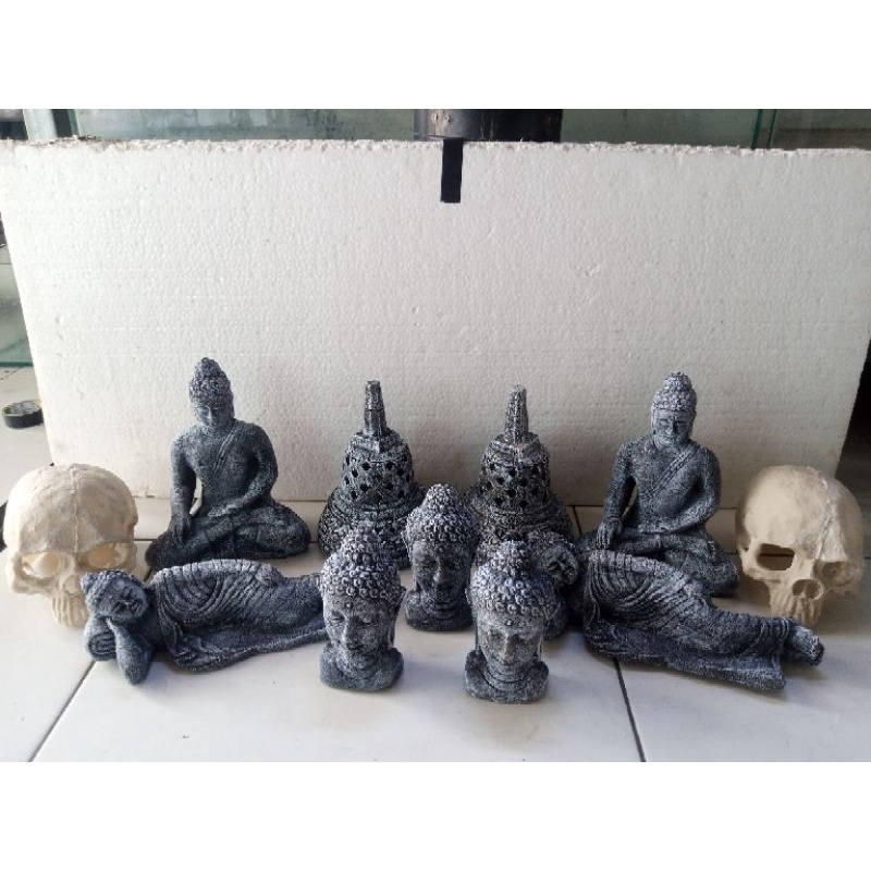 Jual Patung Hiasan Aquarium Akuarium Patung Budha Channa Shopee Indonesia