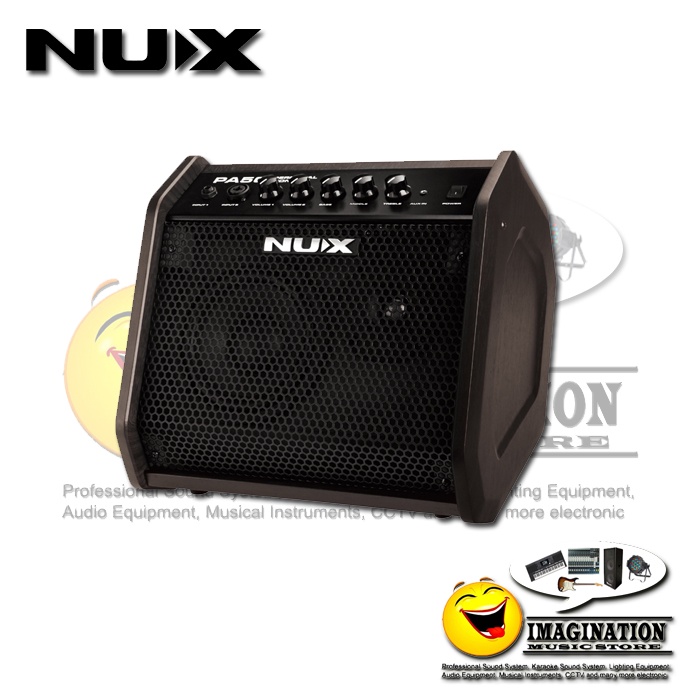 Jual Nux Pa Amplifier Drum Electric Keyboard Guitar Monitor Shopee