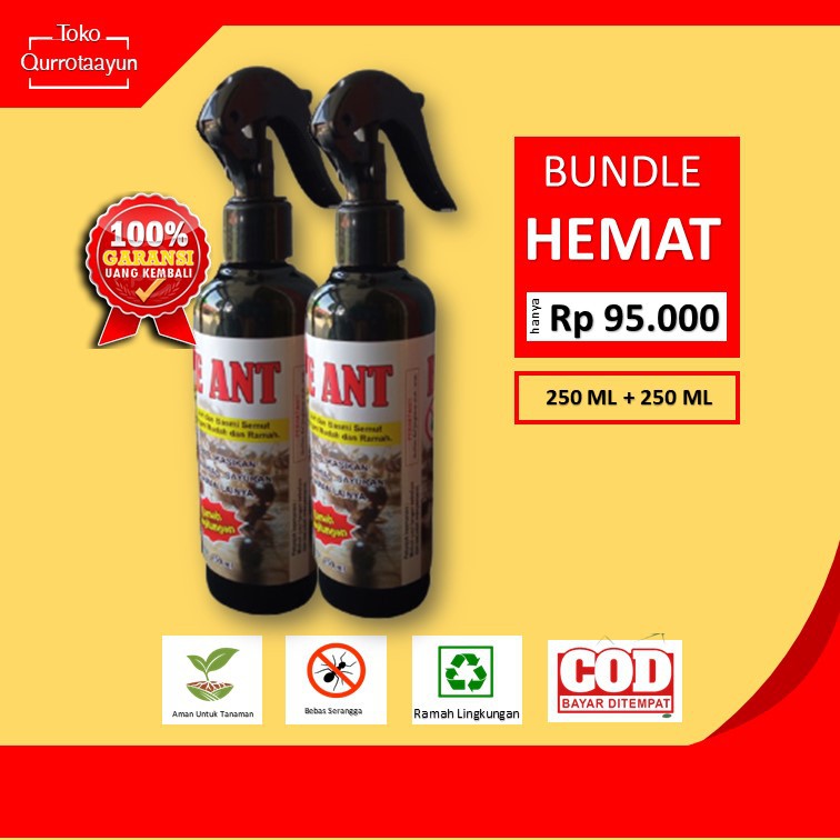 Jual Bundling Hemat Ml Racun Obat Semut Pembasmi Dan Pengusir