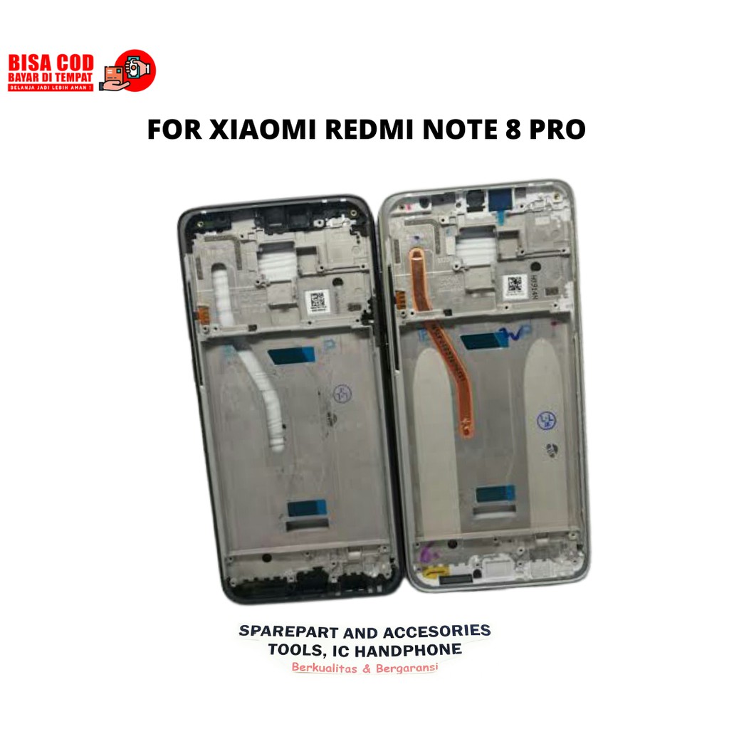 Jual FRAME LCD MIDDLE TULANG TENGAH XIAOMI REDMI NOTE 8 PRO