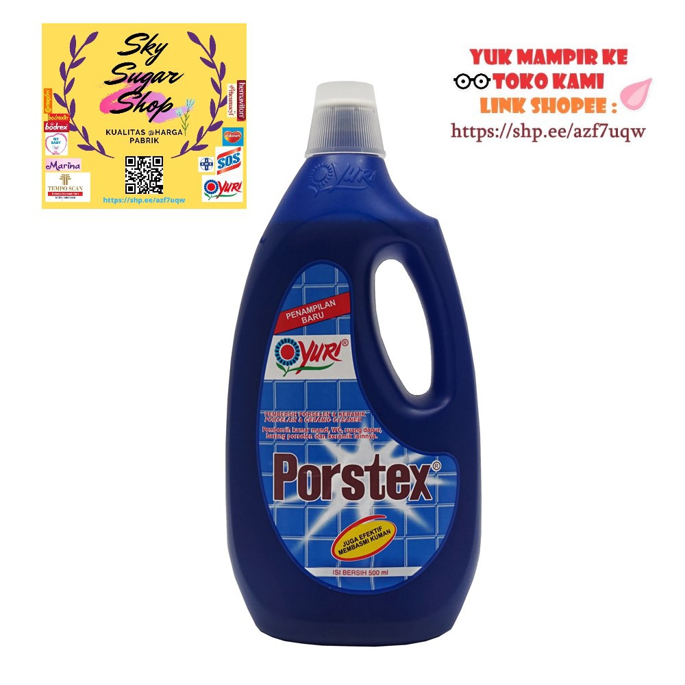 Jual Porstex Porcelain Ceramic Cleaner Blue Wl Ml Shopee Indonesia