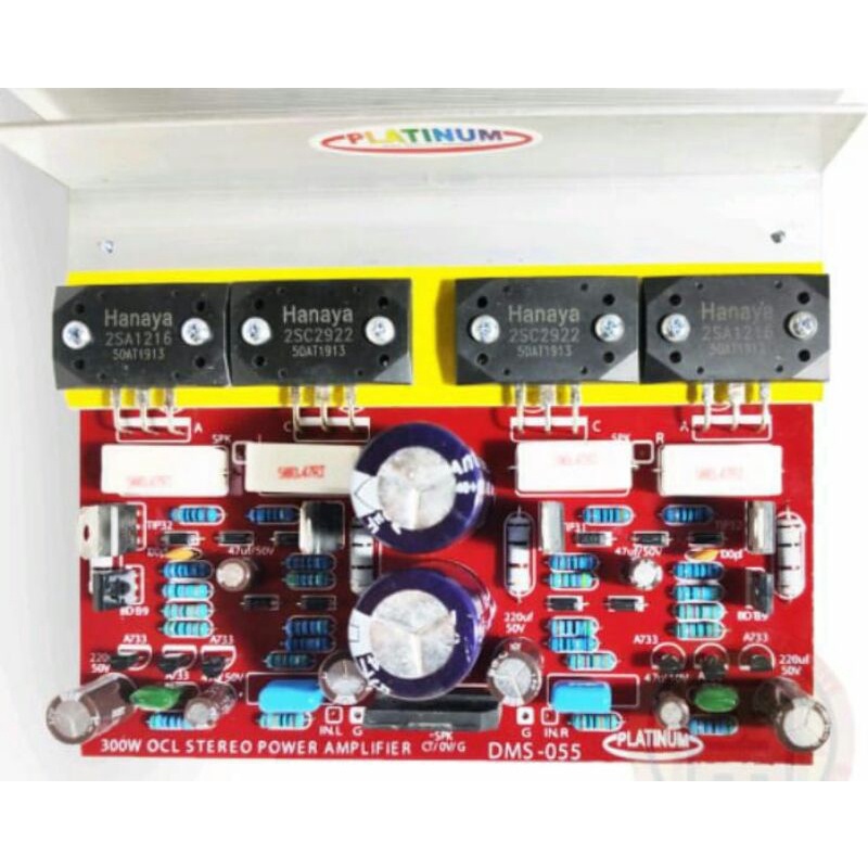 Jual KIT POWER AMPLIFIER OCL 300W STEREO DMS 055 SK Shopee Indonesia