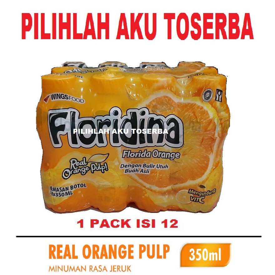 Jual Floridina Orange Jeruk M Pack Isi Btl Shopee