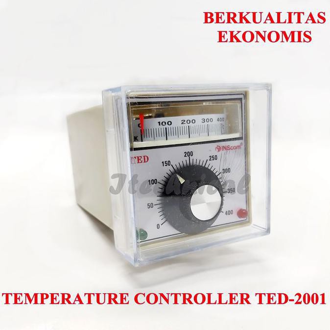 Jual TEMPERATURE CONTROLLER TED 2001 THERMO CONTROL THERMOSTAT