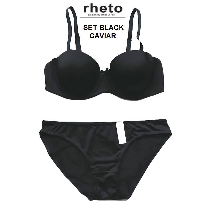 Jual Bra Set With Panty Rheto Half Cup PART 2 Shopee Indonesia