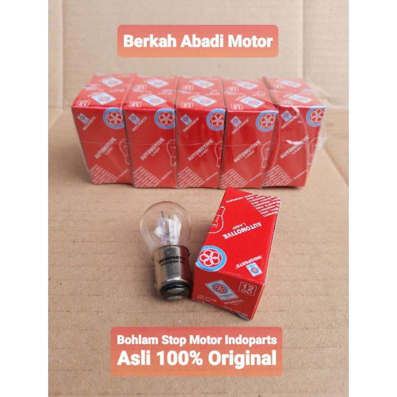 Jual ORI 100 Bohlam Stop Belakang 12V UNIVERSAL Original INDOPARTS