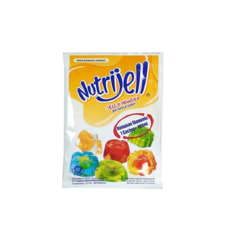 Jual Nutrijell Jelly Powder Bubuk Jelly Berbagai Varian Rasa Gr