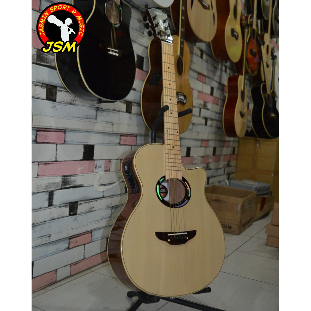 Jual Gitar Akustik Elektrik Model Apx Ii Maple Natural Shopee