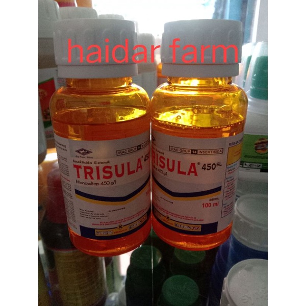 Jual INSEKTISIDA SISTEMIK LAMBUNG KONTAK TRISULA 450sL 100ml Shopee