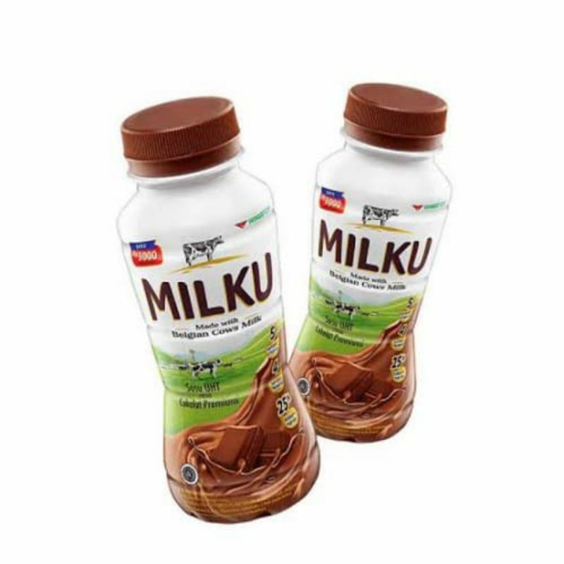 Jual PCS Milku Susu UHT Coklat Strawberry 200ml Shopee Indonesia