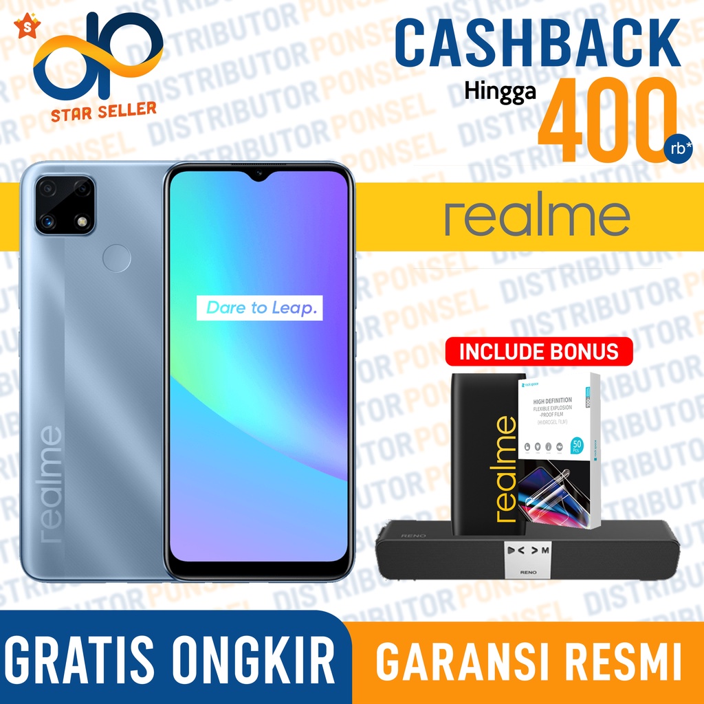 Jual Realme C25S 4GB 128GB Garansi Resmi Realme C25 S 4 GB 128 GB Not