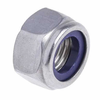 Jual Mur Nylon M6 6 Mm Lock Nut Pitch 1 00 1 00 Besi Kunci 10 Galvanis