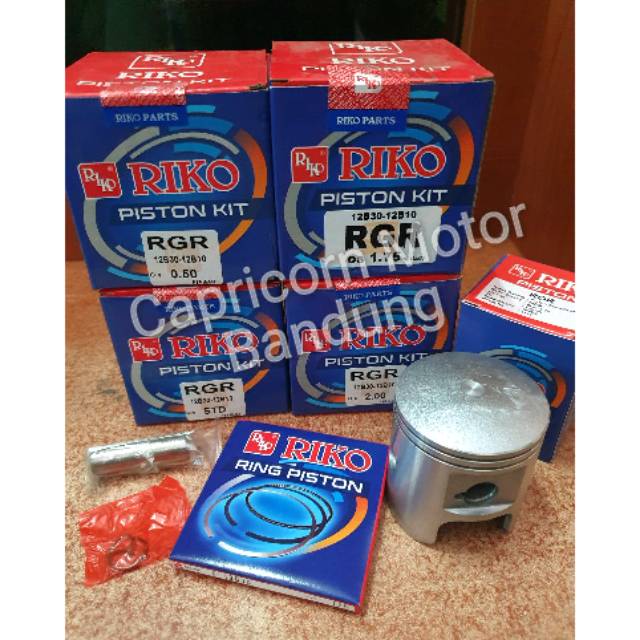 Jual Piston Kit RGR RIKO Oversize STD 25 50 75 100 125 150 175 200