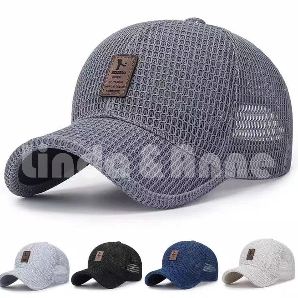 Jual Topi Jaring Sport Outdoor Topi Snapback Pria Topi Baseball Topi