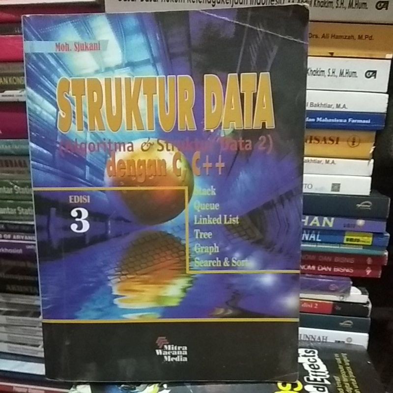 Jual Struktur Data Algoritma Struktur Data Dengan C C Shopee Indonesia