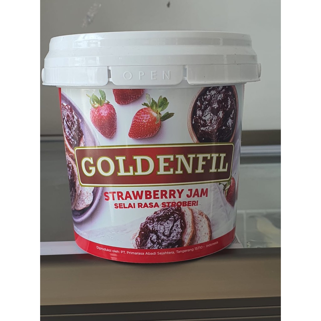 Jual Goldenfil Rasa Strawberry Kemasan Ember Ukuran Kg Shopee Indonesia