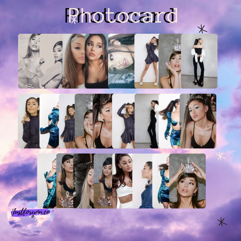 Jual PHOTOCARD ARIANA GRANDE 25 PCS Shopee Indonesia