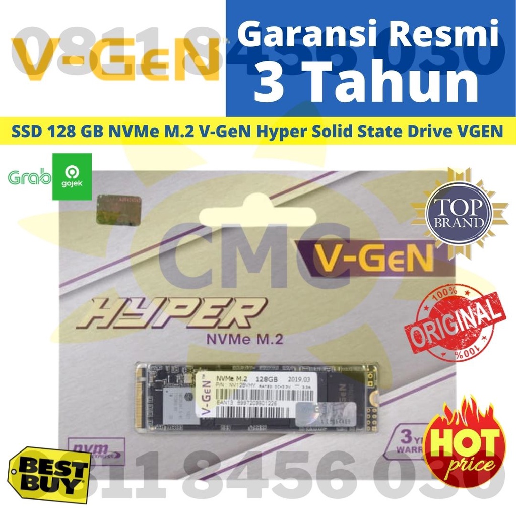 Jual V Gen M Nvme Gb Pcie Gen Hyper Ssd Shopee Indonesia