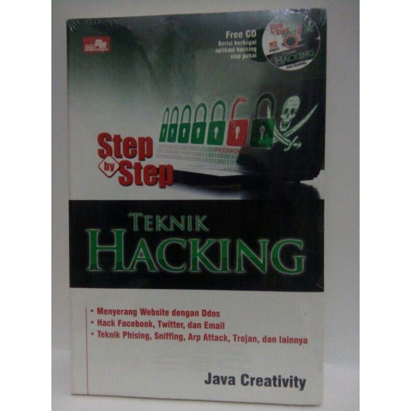 Jual Buku Step By Step Teknik Hacking Shopee Indonesia