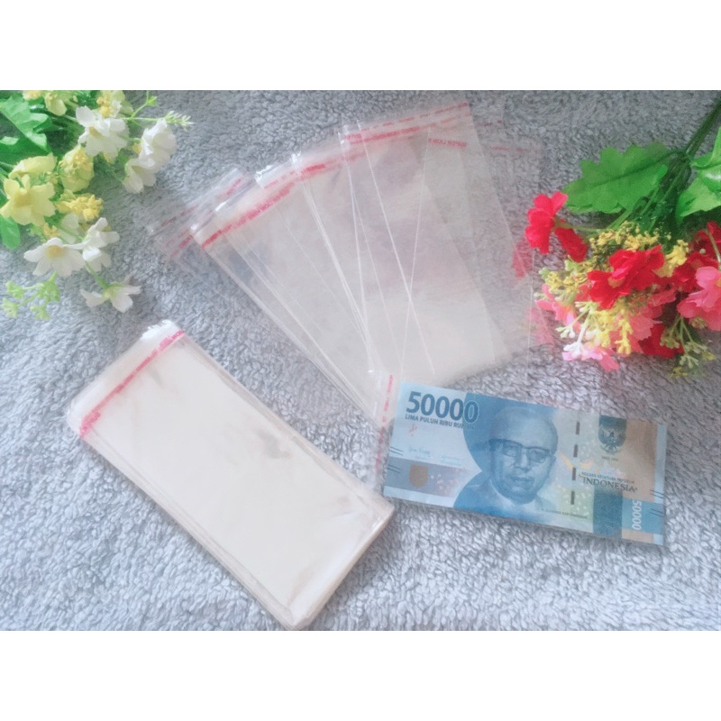 Jual Plastik Buket Uang Opp Ukuran X Cm Isi Lembar Ada