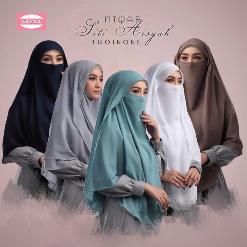 Jual Best Seller Jilbab Hijab Kerudung Khimar Syari Niqab Cadar Siti