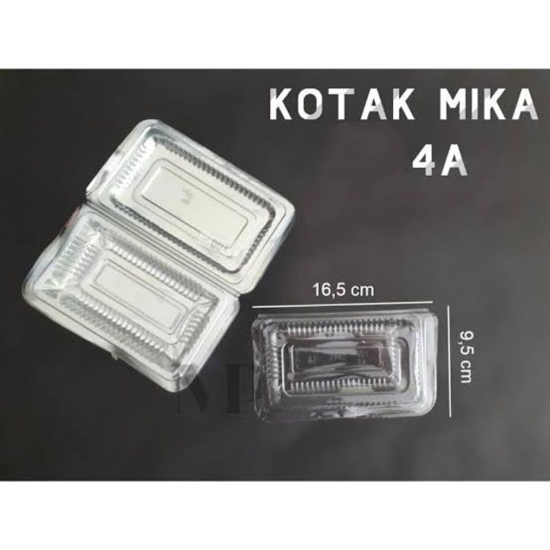 Jual MG88 Mika Plastik Kue Bolu Jajanan Pasar Uk 4A 4X GX4 16 X 9 X