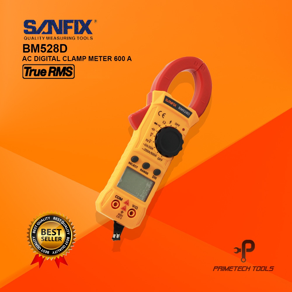 Jual Sanfix Tang Ampere Ac Digital Clamp Meter Bm D A True Rms