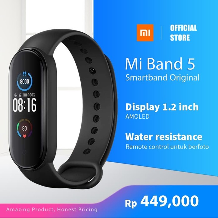 Jual Xiaomi Mi Band Miband Original Garansi Tam Shopee Indonesia