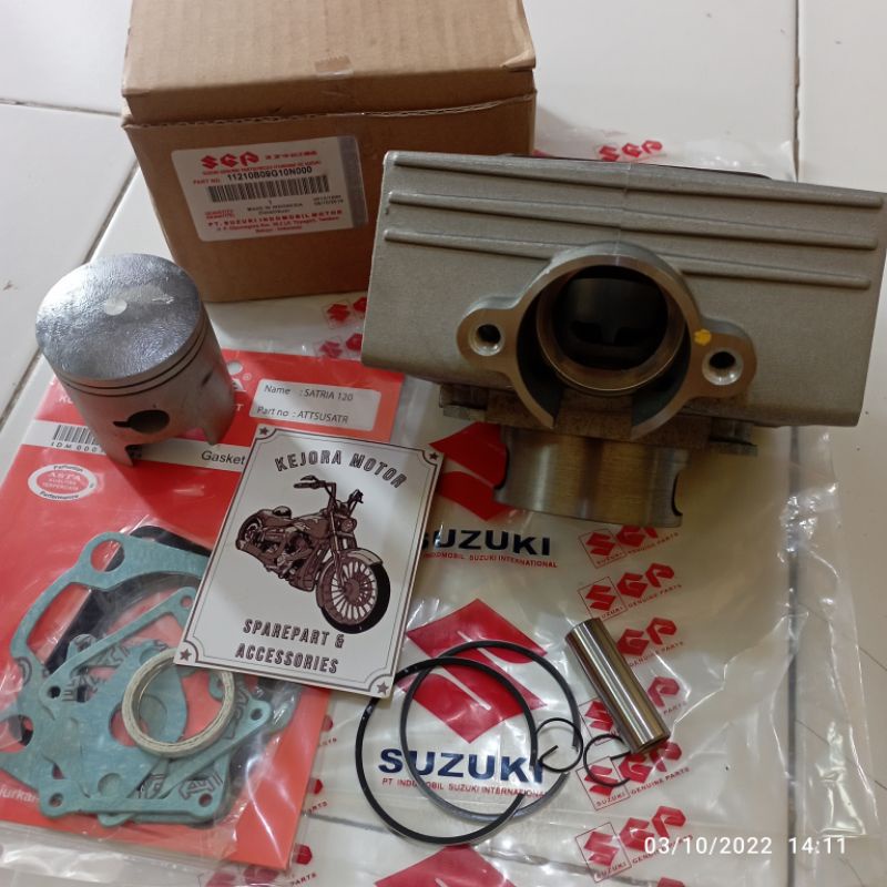 Jual Blok Seher Cilynder Plus Topset Suzuki Satria T Satria Hiu Lumba